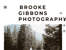 Tablet Screenshot of brookegibbonsphotography.com